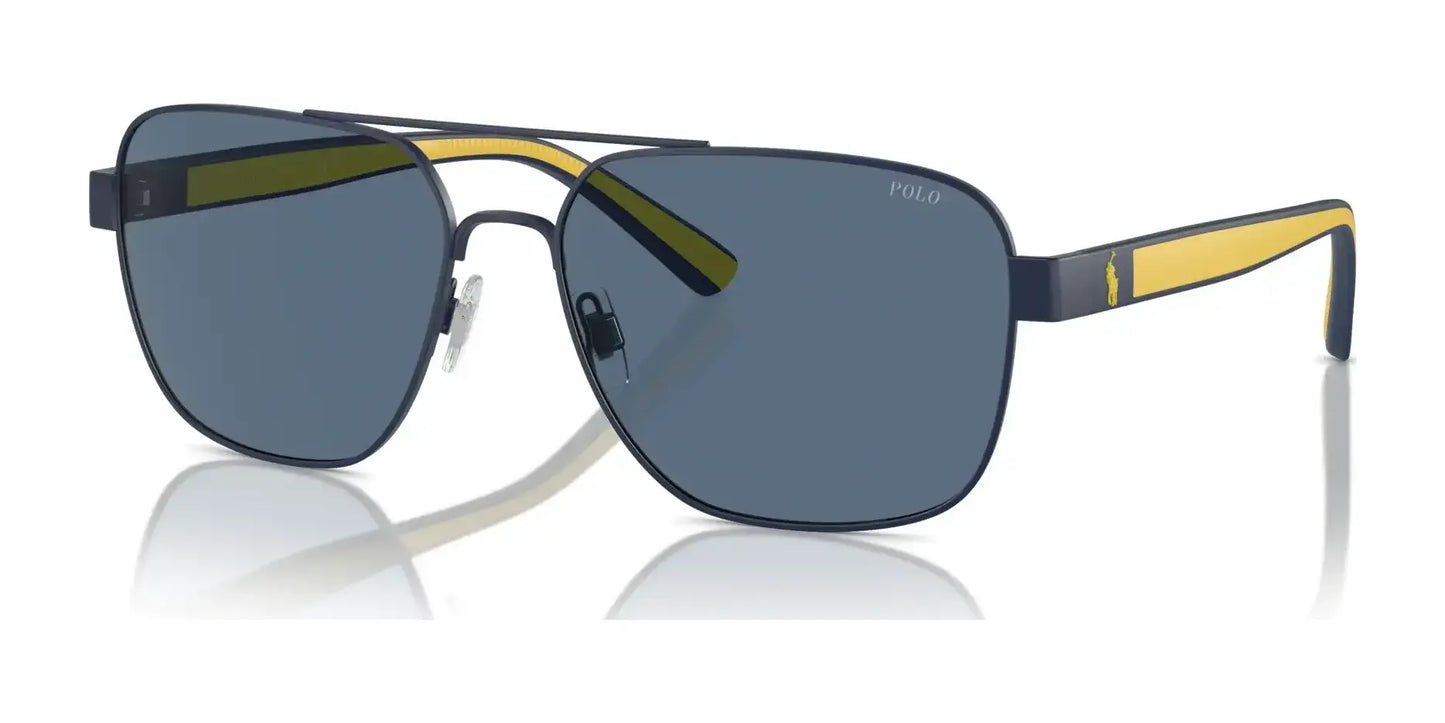 Polo PH3154 Sunglasses Matte Navy Blue / Dark Blue