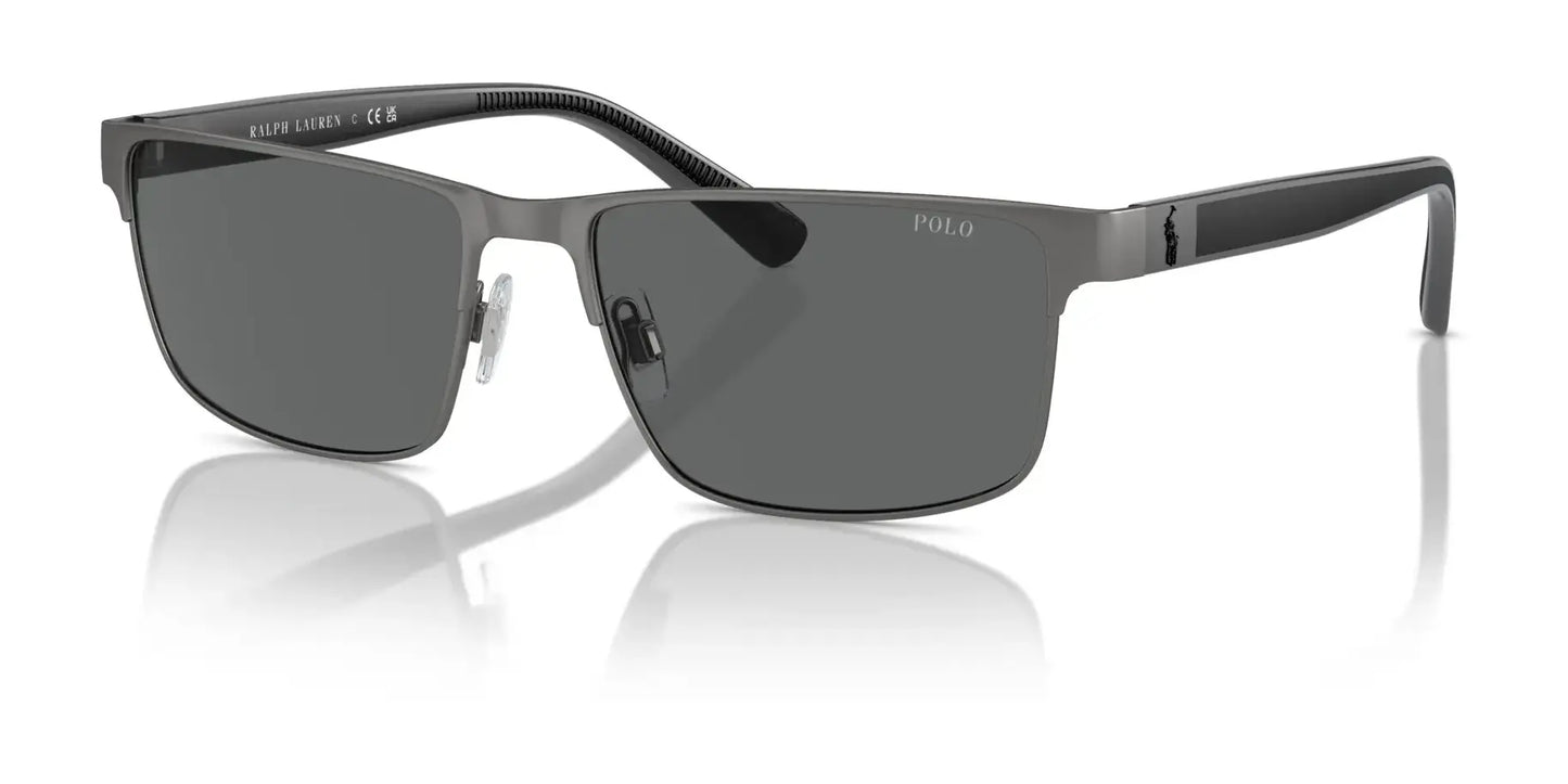 Polo PH3155 Sunglasses Matte Gunmetal / Dark Grey