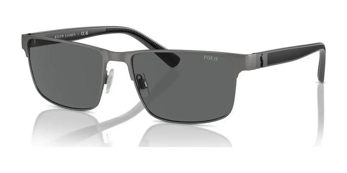Polo PH3155 Sunglasses | Size 57 / Matte Gunmetal / Dark Grey (3N 12.4%) №905087