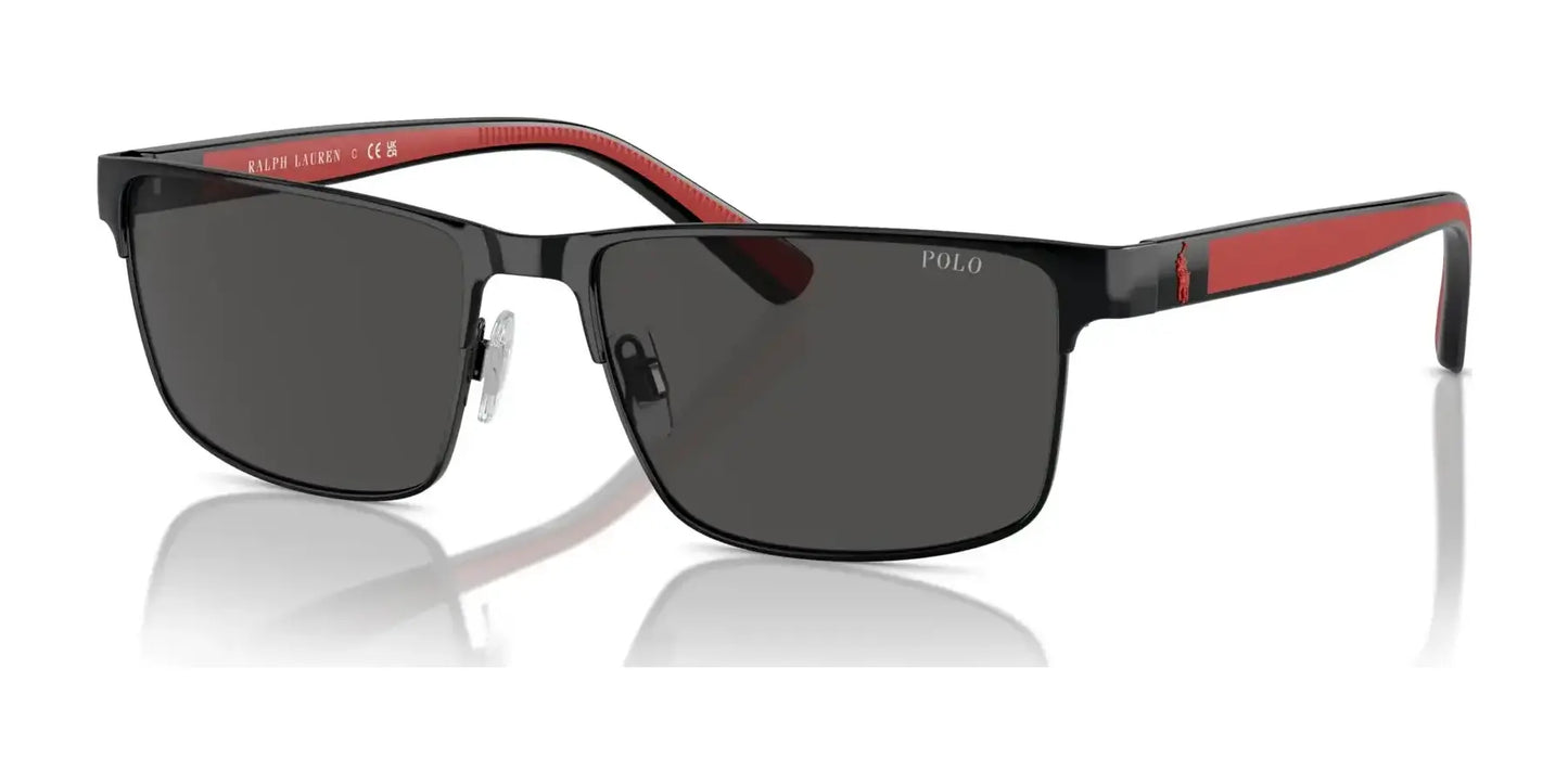 Polo PH3155 Sunglasses Shiny Black / Dark Grey