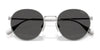 Polo PH3158 Sunglasses | Size 53 / Brushed Silver / Dark Grey (3N 10.1%) №908887