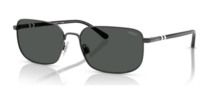 Polo PH3159 Sunglasses | Size 58 / Semishiny Dark Gunmetal / Dark Grey (3N 12.4%) №947987