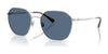 Polo PH3160 Sunglasses | Size 56 / Shiny Silver / Dark Blue (3N 14.9%) №900180