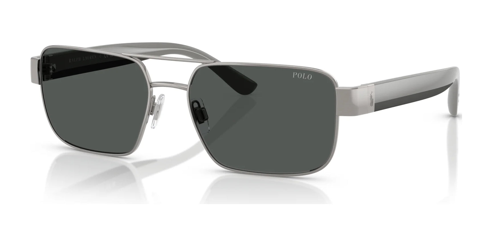 Polo PH3161 Sunglasses Brushed Gunmetal / Dark Grey