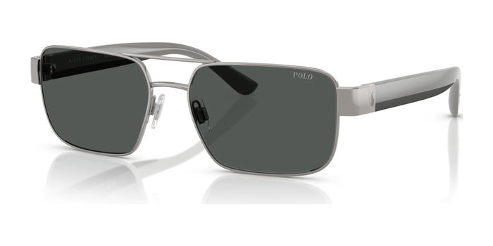 Polo PH3161 Sunglasses | Size 58 / Brushed Gunmetal / Dark Grey (3N 12.4%) №926687