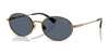 Polo PH3162 Sunglasses | Size 53 / Semishiny Brass / Dark Blue (3N 12%) №932487