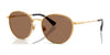 Polo PH3163 Sunglasses | Size 53 / Shiny Brass / Dark Brown (3N 13.3%) №940273