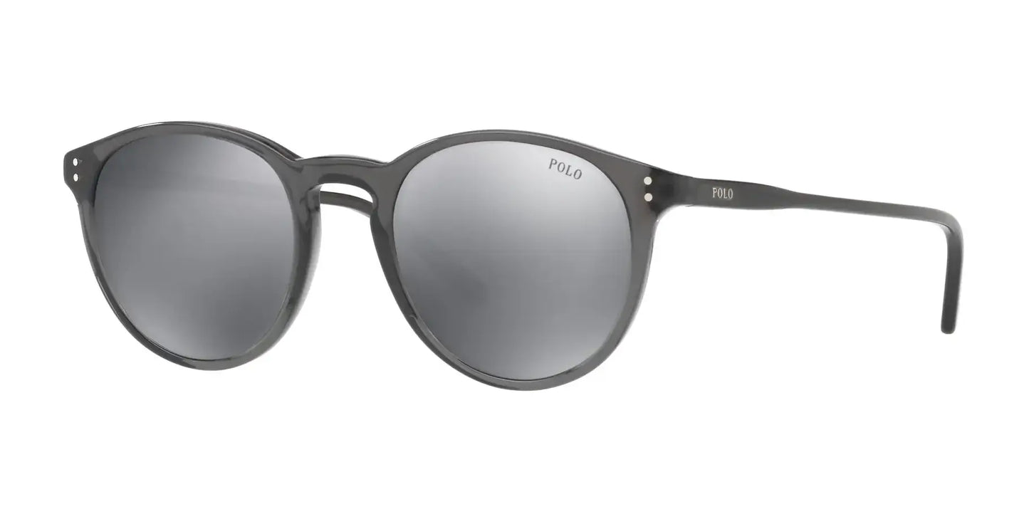 Polo PH4110 Sunglasses Shiny Black Crystal / Grey Mirror Flash