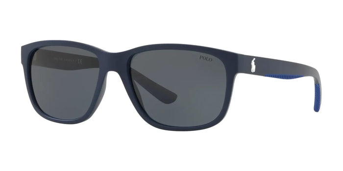 Polo PH4142 Sunglasses | Size 57 / Navy Blue №573387 / Grey / Blue (3N 12%)