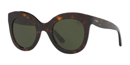 Polo PH4148 Sunglasses Shiny Dark Havana / Bottle Green