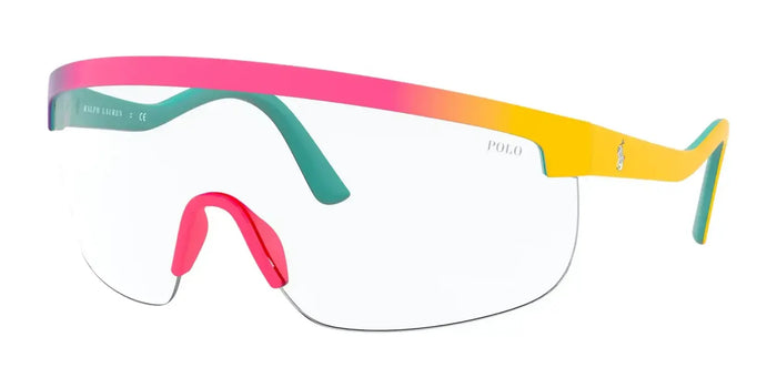Polo PH4156 Eyeglasses / Matte Gradient Violet / Yellow №58191W / Clear (0N 90%)