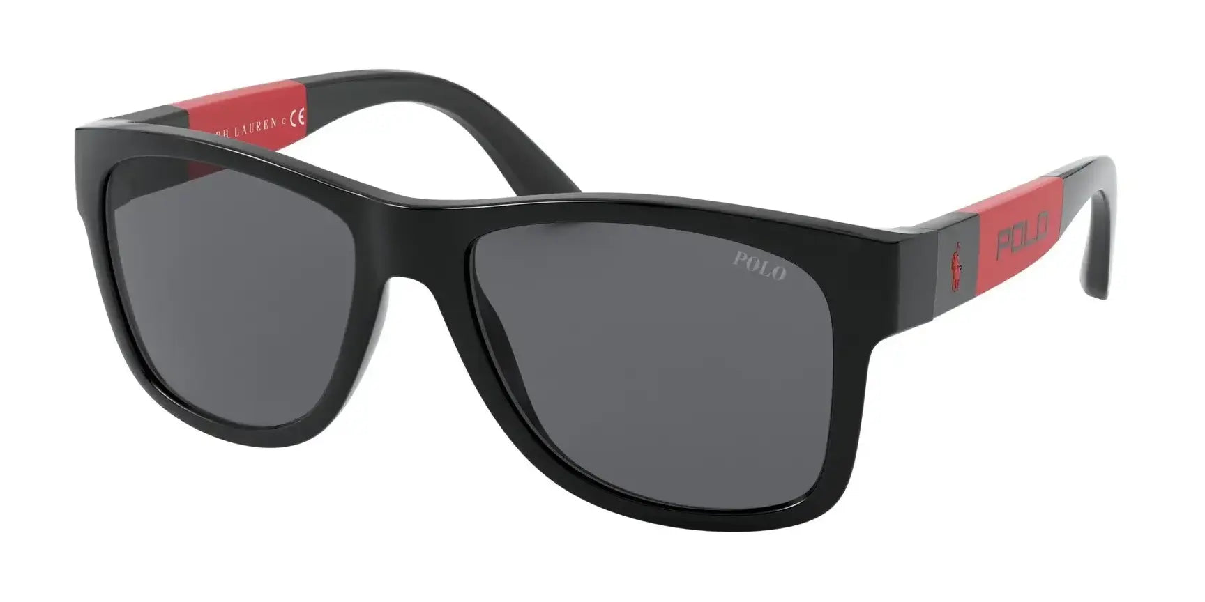 Polo PH4162 Sunglasses Shiny Black / Grey