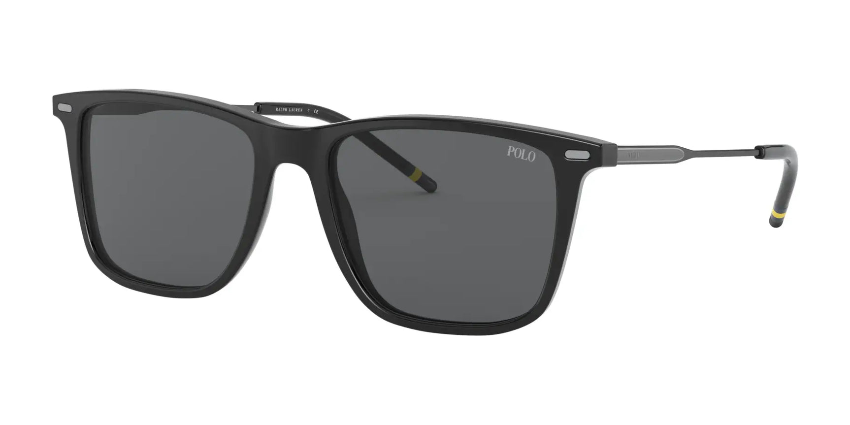 Polo PH4163 Sunglasses Shiny Black / Grey