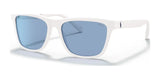 Polo PH4167F Sunglasses Matte White / Light Blue