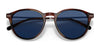 Polo PH4169 Sunglasses | Size 51 / Shiny Striped Havana №500780 / Dark Blue (3N 15.2%)