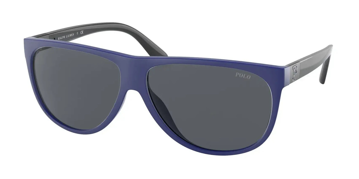 Polo PH4174 Sunglasses Matte Royal Blue / Grey