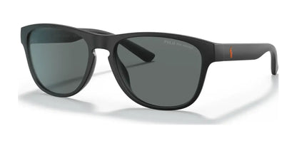 Polo PH4180U Sunglasses Matte Black / Polar Dark Grey (Polarized)