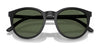 Polo PH4183U Eyeglasses with Sun-clips / Matte Black / Dark Brown (3N 13%) №5944/3 / Size 50