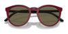 Polo PH4183U Eyeglasses with Sun-clips / Matte Black / Dark Brown (3N 13%) №5944/3 / Size 50