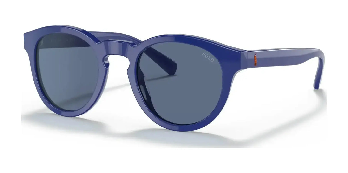 Polo PH4184F Sunglasses Shiny Royal Blue / Dark Blue