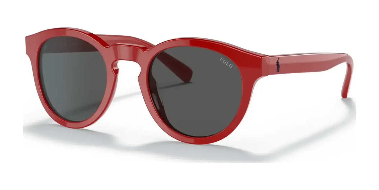 Polo PH4184F Sunglasses Shiny Red / Grey