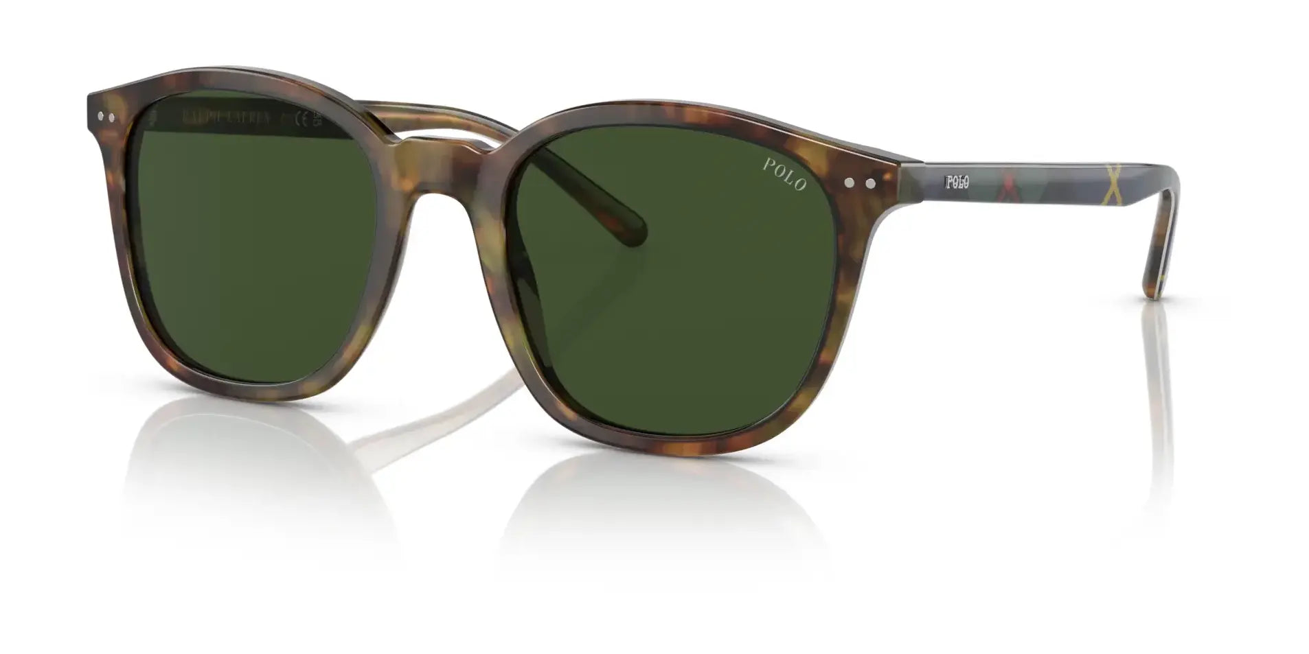 Polo PH4188F Sunglasses Shiny Jerry Havana / Bottle Green