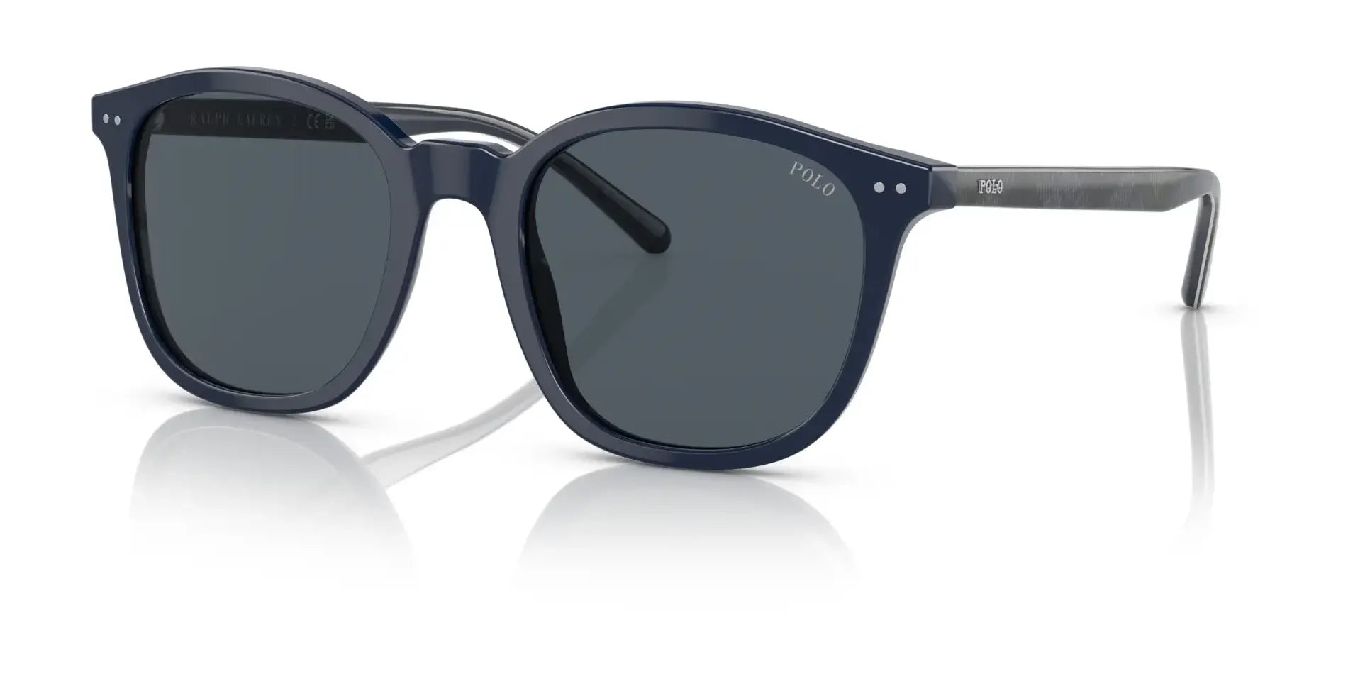 Polo PH4188F Sunglasses Shiny Navy Blue / Dark Grey