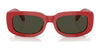 Polo PH4191U Sunglasses | Size 52 / Shiny Dark Red №525782 / Dark Green (3N 10.5%)