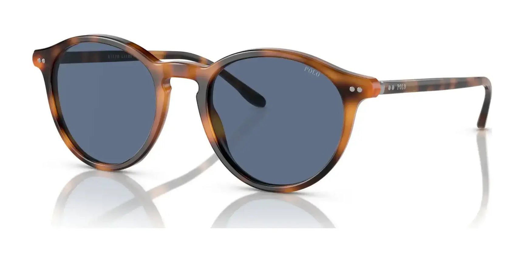 Polo PH4193 Sunglasses Shiny Red Havana / Blue