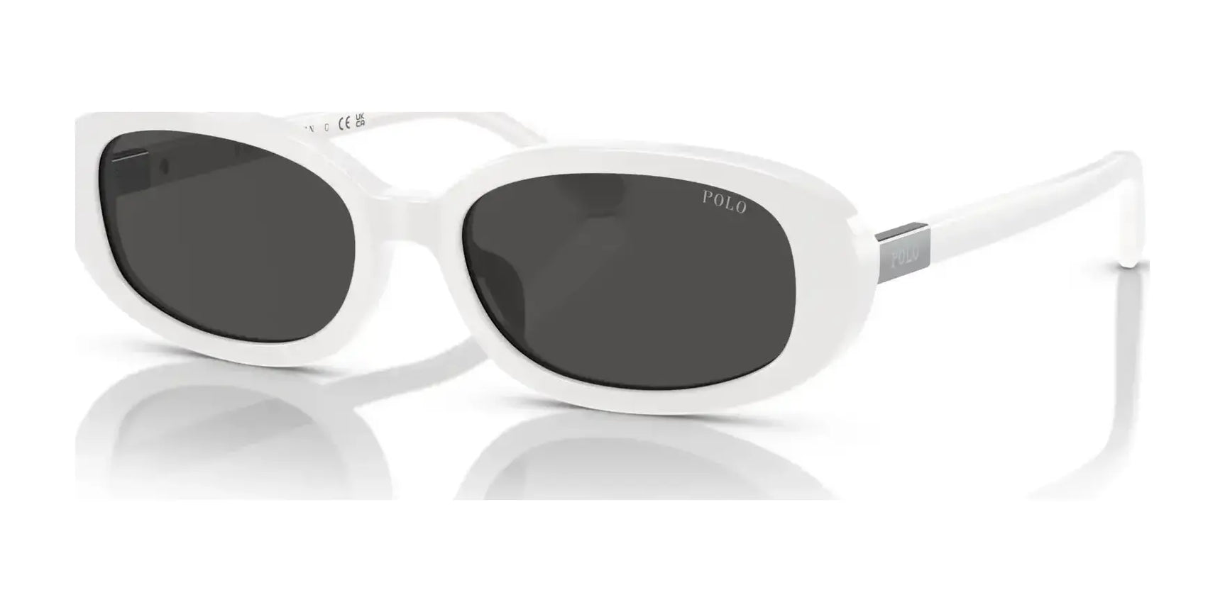 Polo PH4198U Sunglasses Shiny White / Dark Grey