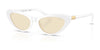 Polo PH4199U Sunglasses | Size 54 / Shiny White / Light Yellow (0N 83.3%) №5544/8