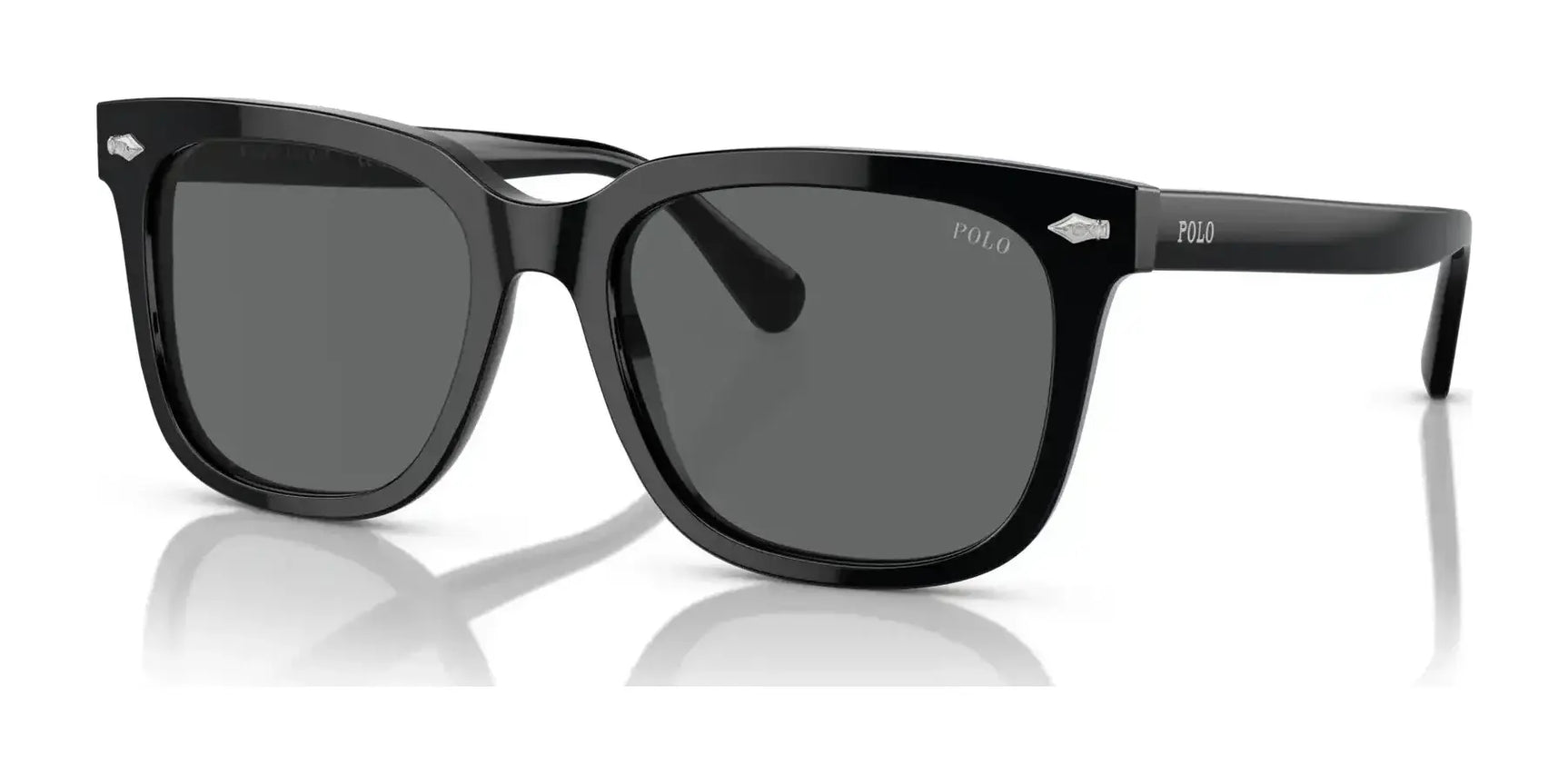 Polo PH4210 Sunglasses Shiny Black / Grey