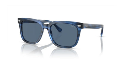 Polo PH4210F Sunglasses Shiny Striped Blue / Blue