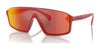 Polo PH4211U Sunglasses | Size 134 / Shiny Red / Mirror Red (2N 21%) №60916Q