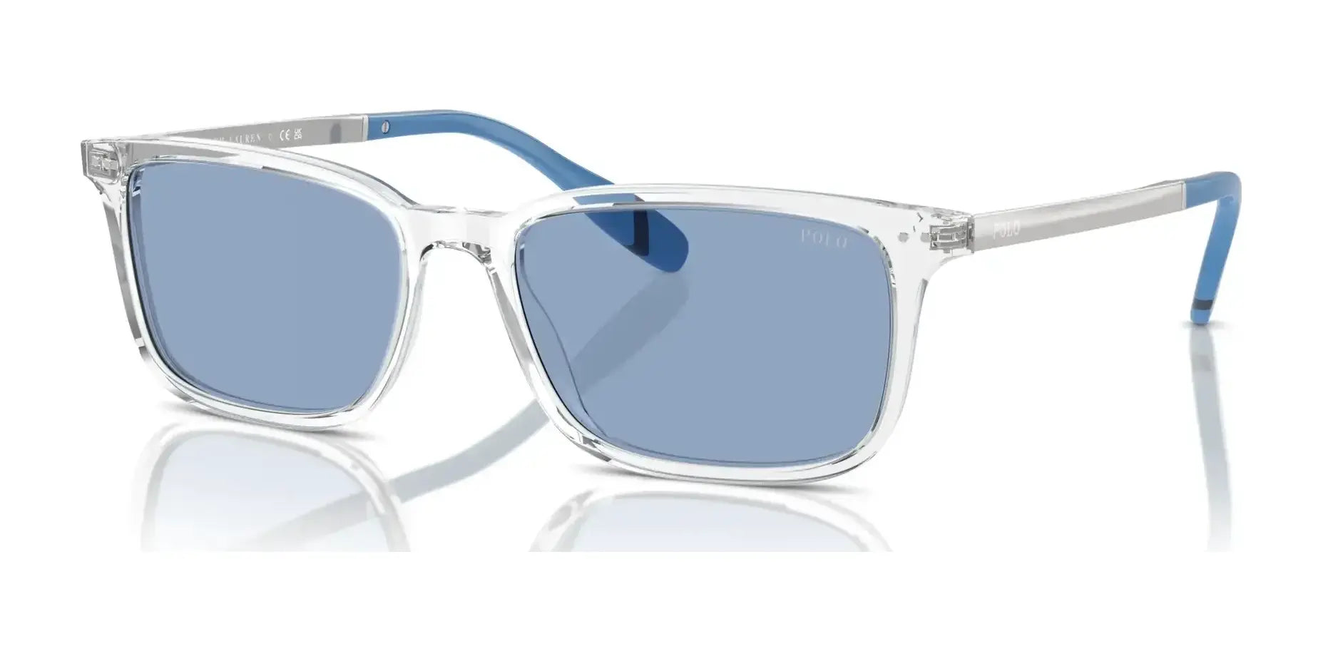 Polo PH4212 Sunglasses Shiny Crystal / Light Blue