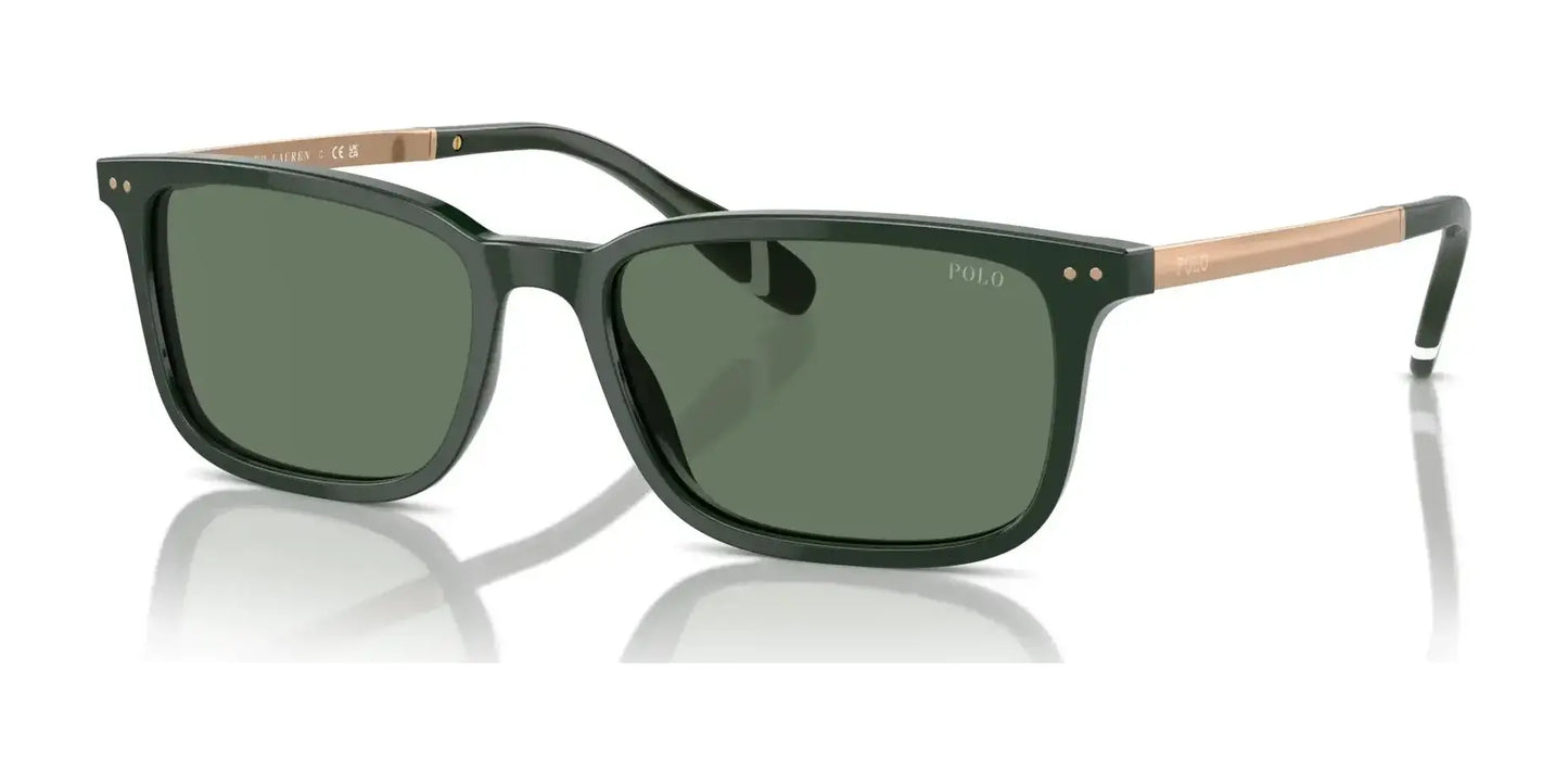 Polo PH4212 Sunglasses Shiny Opal Dark Green / Green