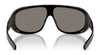 Polo PH4215U Sunglasses | Size 138 / Shiny Black / Light Grey Mirror Silver (3N 15.8%) №50016G