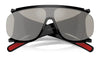 Polo PH4215U Sunglasses | Size 138 / Shiny Black / Light Grey Mirror Silver (3N 15.8%) №50016G