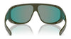 Polo PH4215U Sunglasses | Size 138 / Shiny Black / Light Grey Mirror Silver (3N 15.8%) №50016G