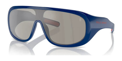 Polo PH4215U Sunglasses Shiny Royal Blue / Light Grey Mirror Silver