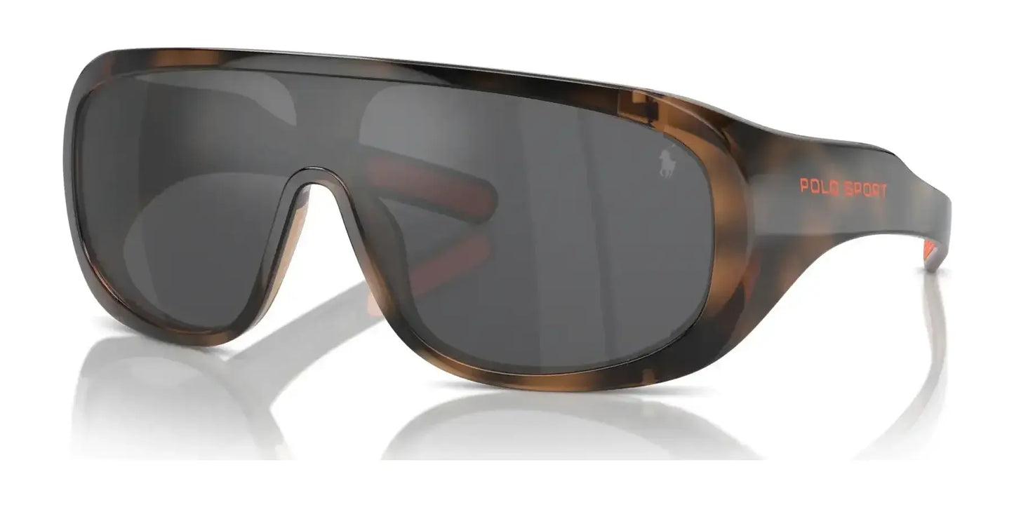 Polo PH4215U Sunglasses Shiny Dark Havana / Mirror Grey