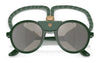 Polo PH4216QU Sunglasses | Size 52 / Shiny Black / Light Grey Mirror Silver (3N 15.8%) №50016G