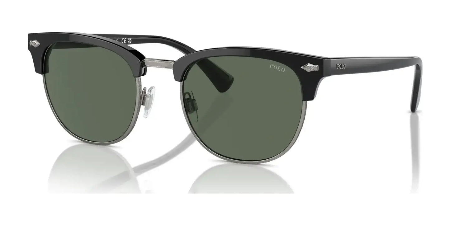 Polo PH4217 Sunglasses Shiny Black / Bottle Green