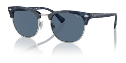 Polo PH4217 Sunglasses Shiny Blue Havana / Dark Blue