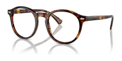 Polo PH4218F Eyeglasses with Sun-clips Shiny Brown Tortoise / Bottle Green