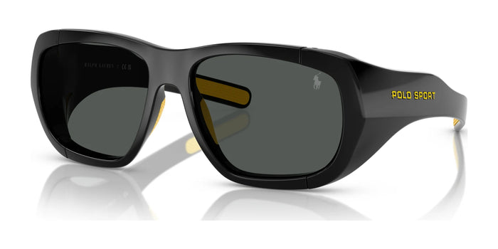 Polo PH4219U Sunglasses | Size 58 / Shiny Black / Dark Grey (3N 12.4%) №500187