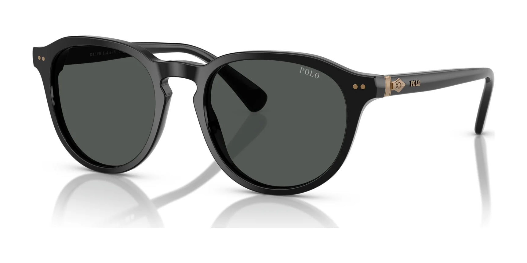 Polo PH4221 Sunglasses Shiny Black / Dark Grey