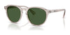 Polo PH4221F Sunglasses | Size 52 / Shiny Transparent Light Taupe / Bottle Green (3N 9.7%) №611771