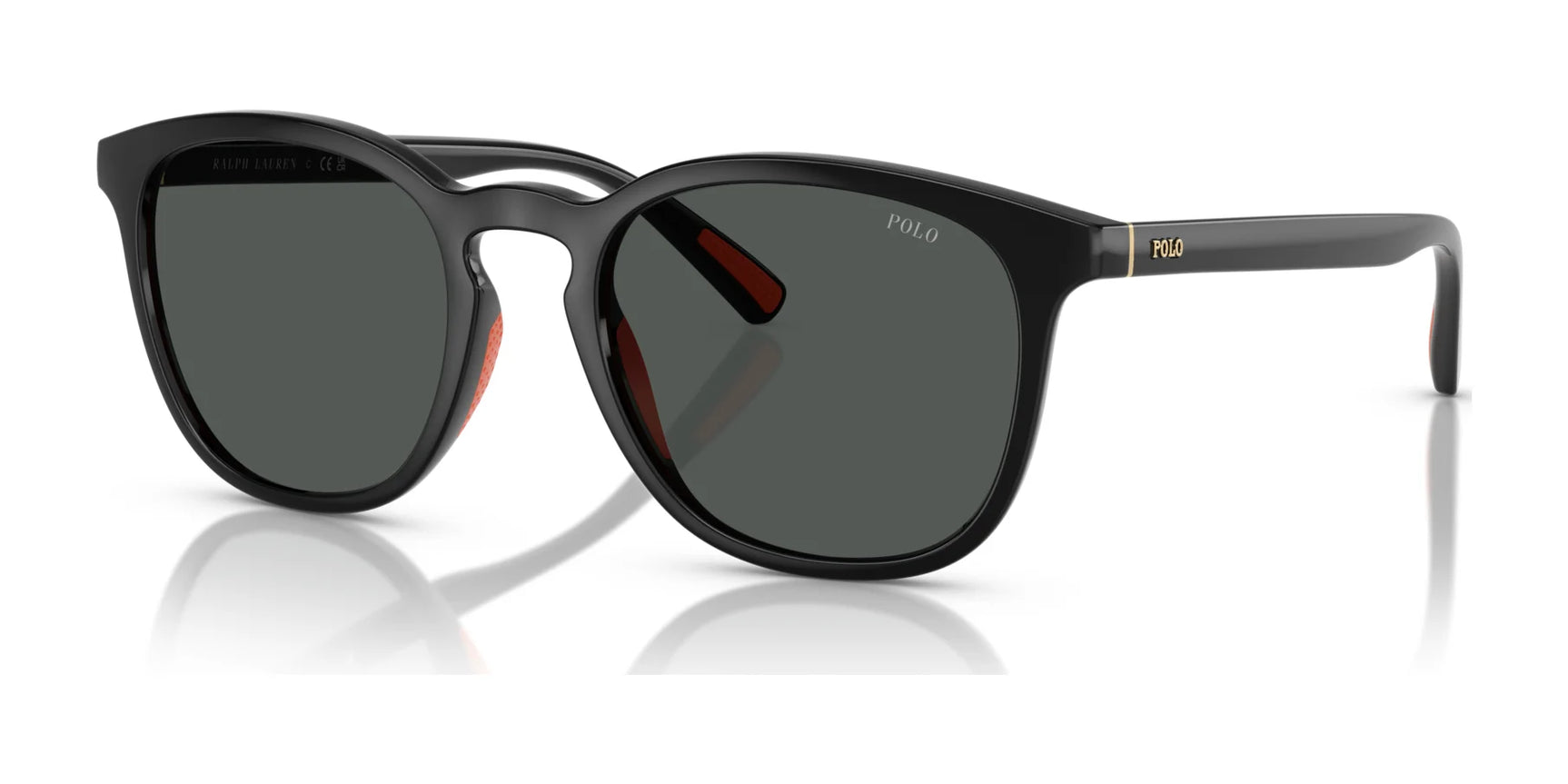 Polo PH4222U Sunglasses Shiny Black / Dark Grey