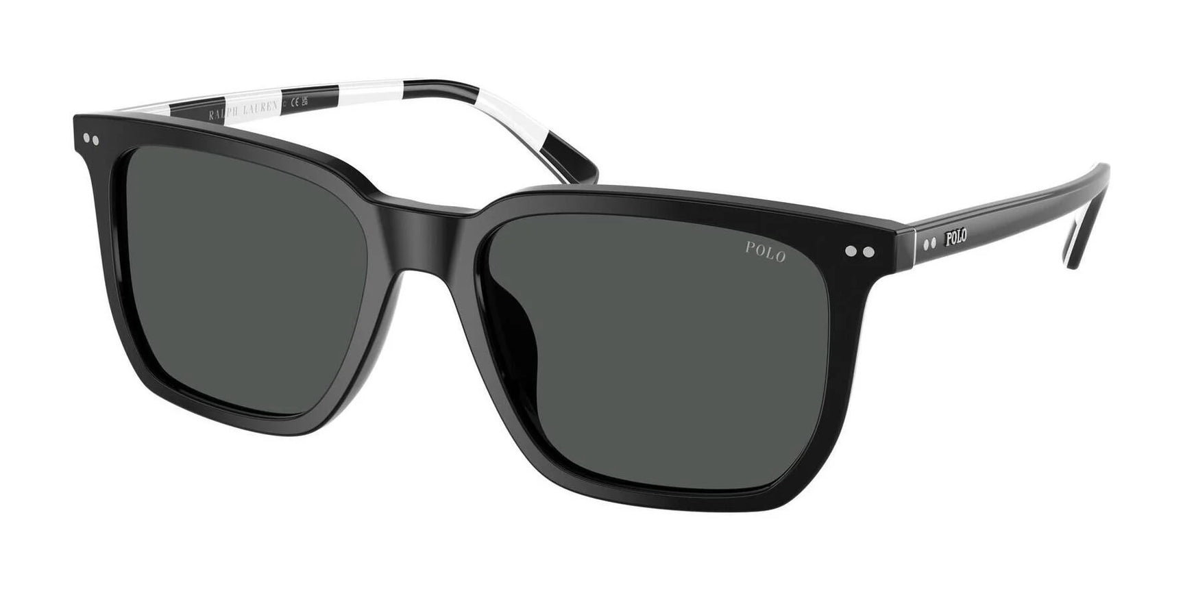 Polo PH4224F Sunglasses Shiny Black / Dark Grey